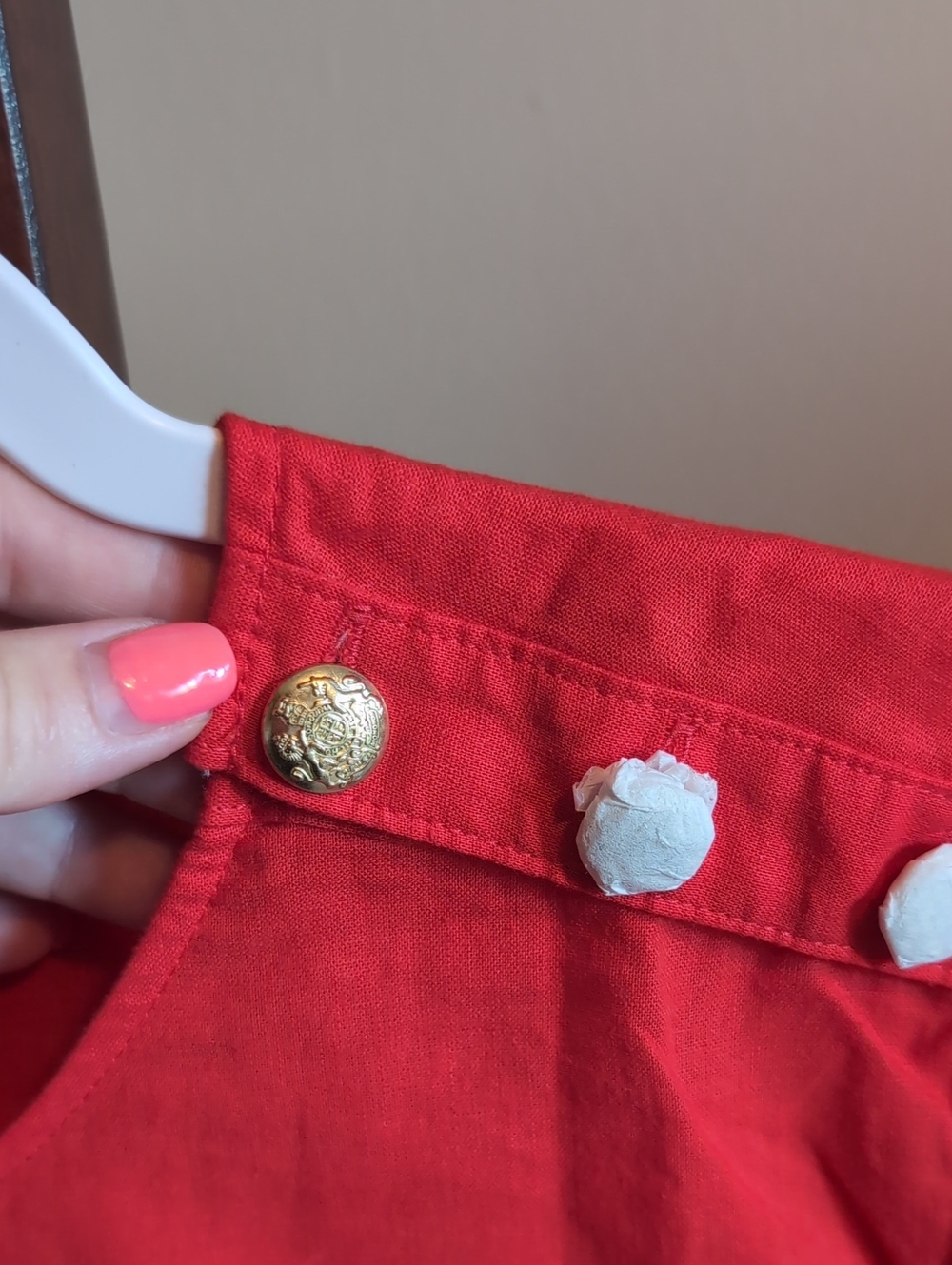 J. Crew Button-Shoulder Top - Picture 2 of 4